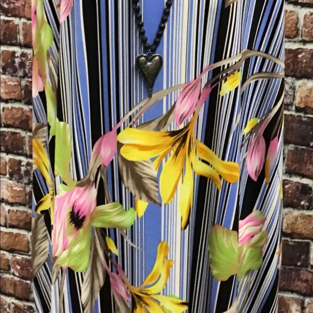Plus floral dress